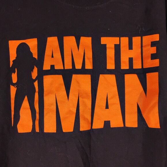 Becky Lynch WWE tshirt mens 4XL XXXXL black graphic tee i am the man wrestling - Picture 3 of 7